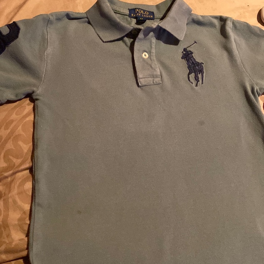 Polo big horse kids top . Boys small size 8
